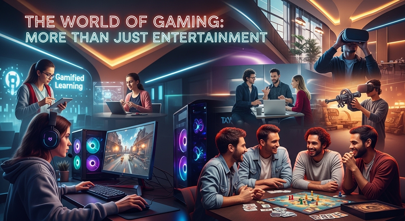 The Ultimate World of Gaming: More Than Just Entertainment
