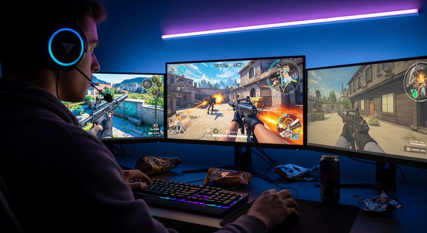 The World of Gaming: From Pixels to Virtual Realities