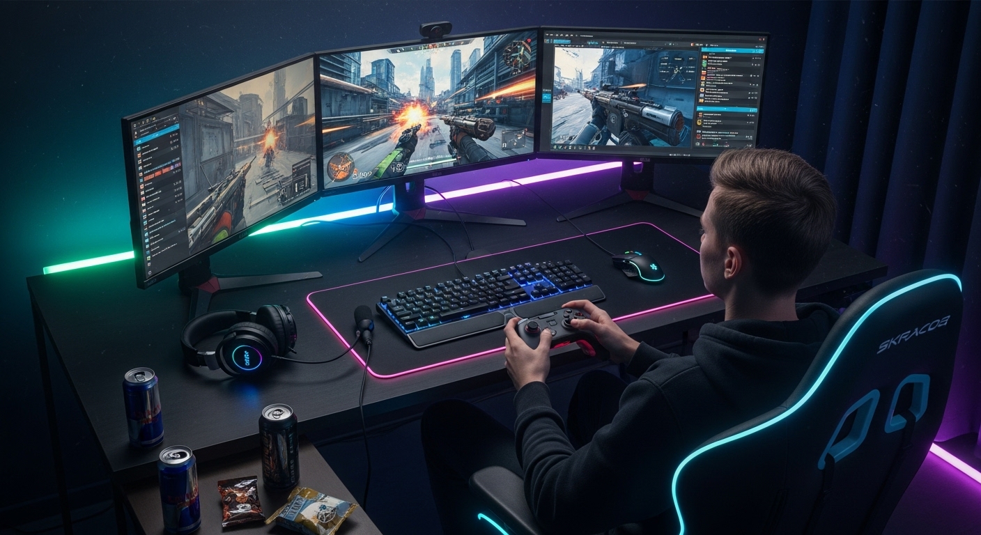 The Thrill of Gaming: A World Beyond the Screen